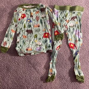Little sleepies camping pajamas